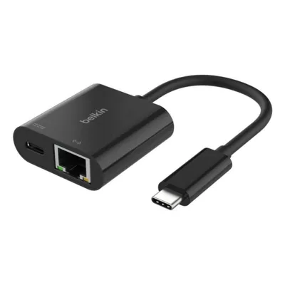 USB-C Hub Belkin INC019BTBK 100W Gigabit Ethernet Schwarz USB-C Hub Belkin INC019BTBK 100W Gigabit Ethernet Schwarz