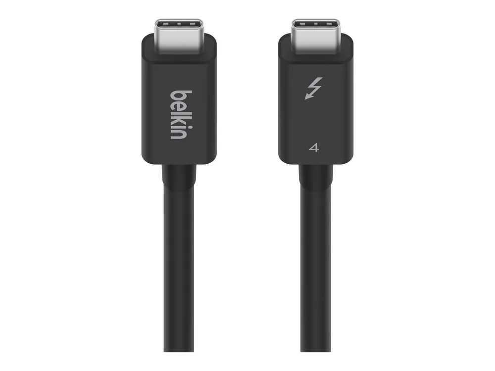 Belkin Thunderbolt 4 Kabel, Schwarz, 2m, 100W