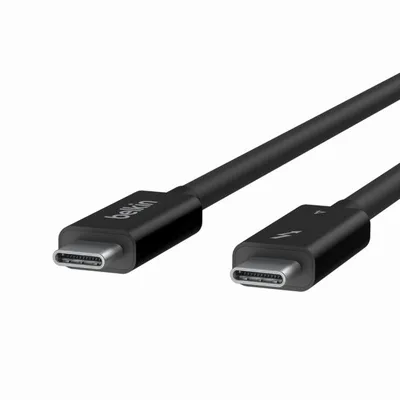 Thunderbolt 4 Kabel Belkin INZ003BT1MBK 1 m 40 Gbit/s 100 W Schwarz