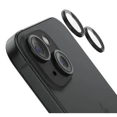Kamera-Objektivschutz Belkin ScreenForce iPhone 15/15 Plus Gehärtetes Glas 9H 2er-Pack