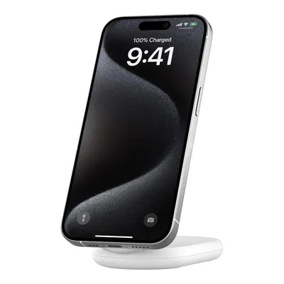 Ladegerät Belkin BoostCharge WIB007VFWH Qi2 15 W Magnetisch Faltbar Weiß