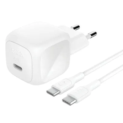 Ladegerät Belkin WCA013kq1MWH-B6 45 W Power Delivery USB-C Weiß 1 m