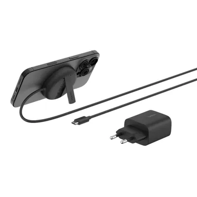 Ladegerät Belkin WIA011KQBK Magnetisch Qi2 15W MagSafe Schwarz USB-C 2m