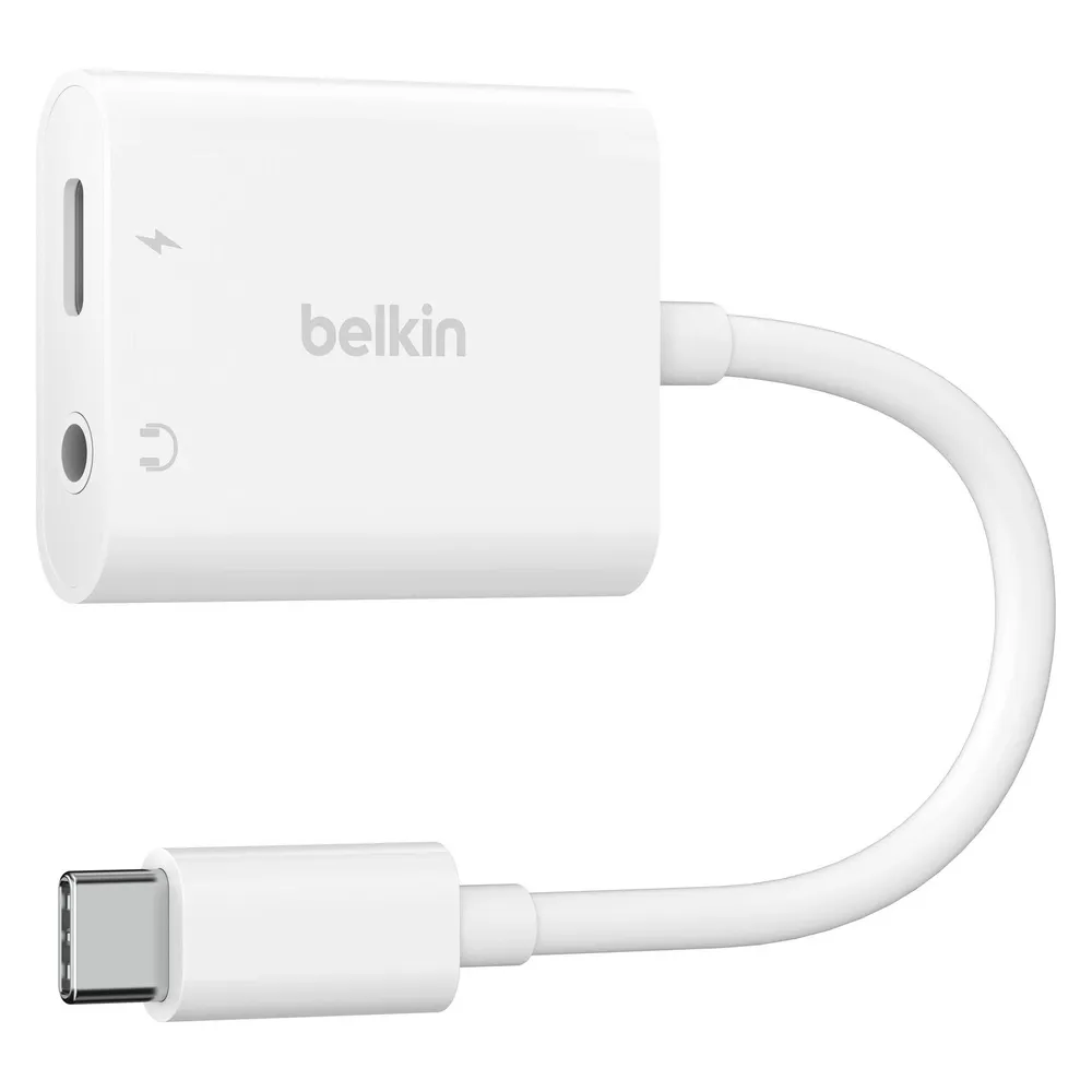 Belkin 3.5 mm Audio + USB-C Ladeadapter