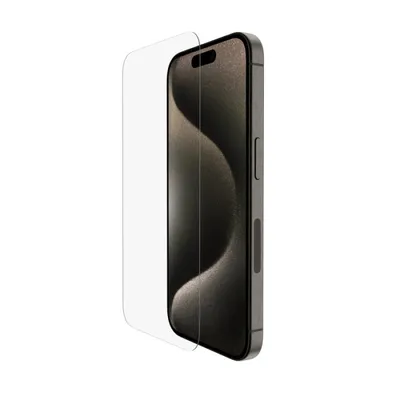 Belkin Displayschutz aus gehärtetem Glas für iPhone 15 Pro
