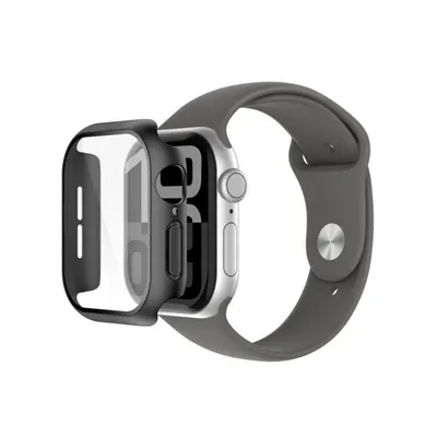 Schutzhülle Belkin für Apple Watch Series 10 aus schwarzem Glas