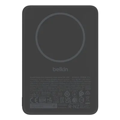 Powerbank Belkin BPD017HQBK 5000 mAh MagSafe kabellos 7,5 W schwarz