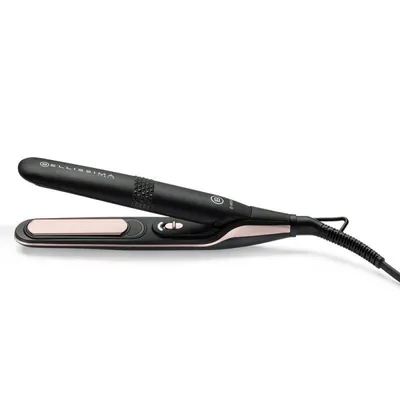Haarglätter Bellissima B-Mini Keramik 200°C Reisegröße Schwarz Rosa Auto-Off