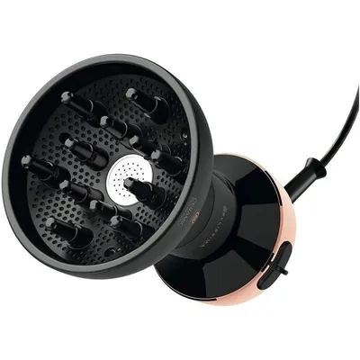 Diffusor Föhn Bellissima My Pro Diffon Ceramic DF1 3000 700W 2 Temperaturstufen 2 Geschwindigkeiten Schwarz Gold