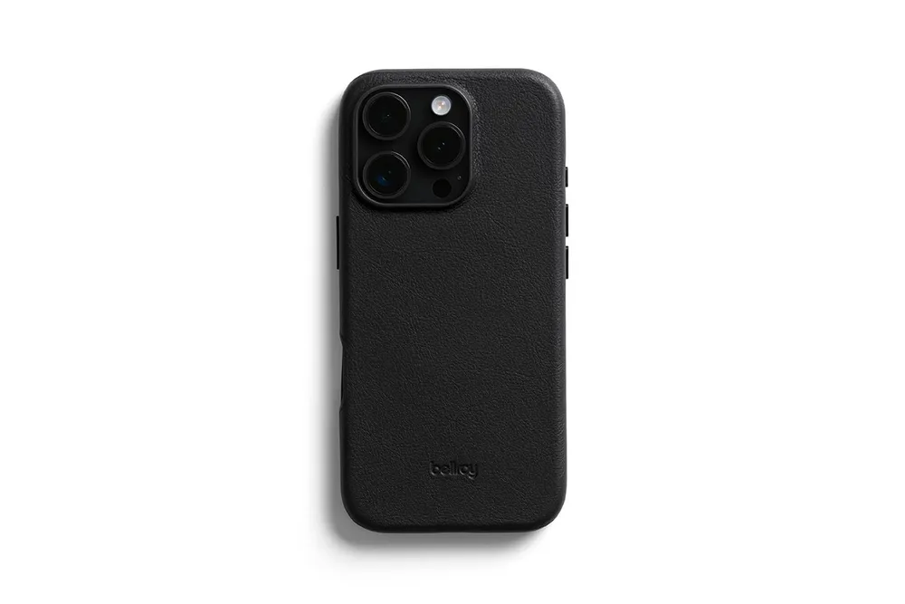 Bellroy Leder Case für iPhone 16 Pro Max, Schwarz