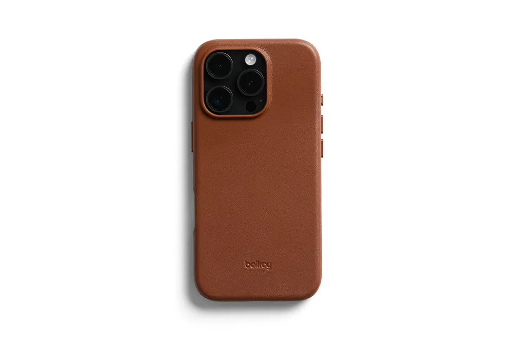 Bellroy Leder Case für iPhone 16 Pro Max, Braun
