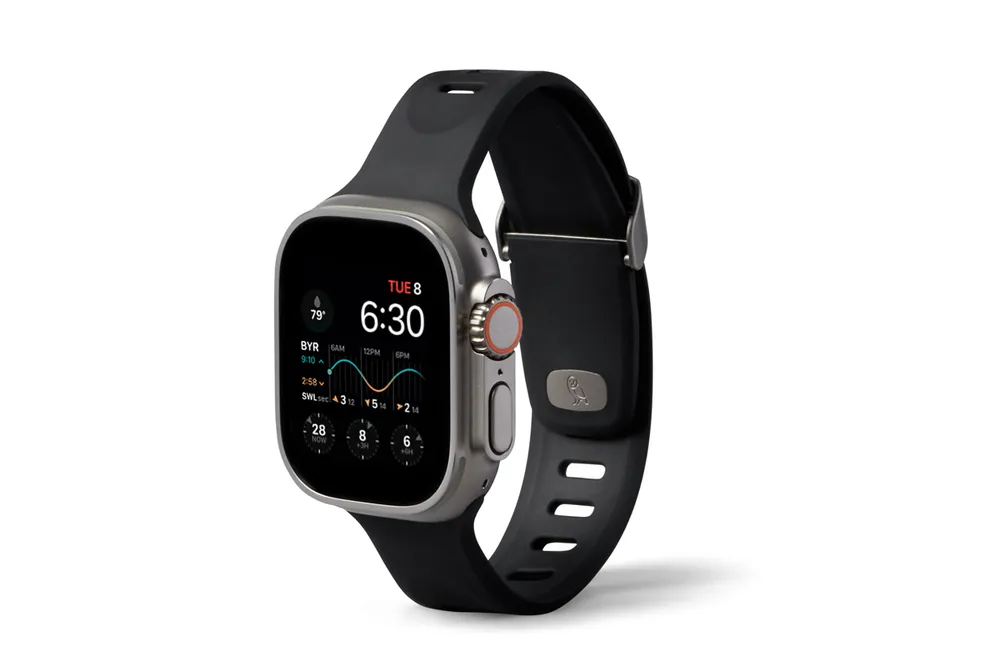 Bellroy Venture Armband für Apple Watch, Schwarz, 44mm, 45mm, 42mm (Series 1/2/3), 49mm, 46mm