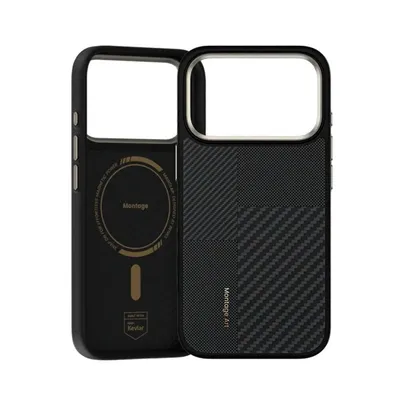 Smartphone-Hülle Benks ArmorPro Montage Kevlar Schwarz MagSafe für iPhone 17 Pro
