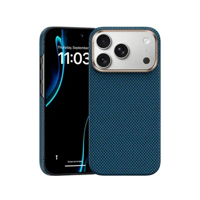 Funda für Handy Benks Kevlar 1000D Blau Ultradünn MagSafe für iPhone 17 Pro Max