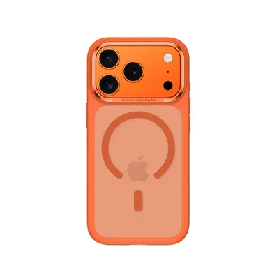 Smartphone-Hülle Benks MagSafe Matt Orange Antifingerprint für iPhone 17 Pro