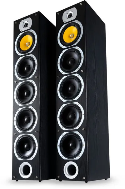 Bennett & Ross Exosphere 3-Wege HiFi Standlautsprecher Stand-Lautsprecher (kein Netzwerkstandard, 440 W)