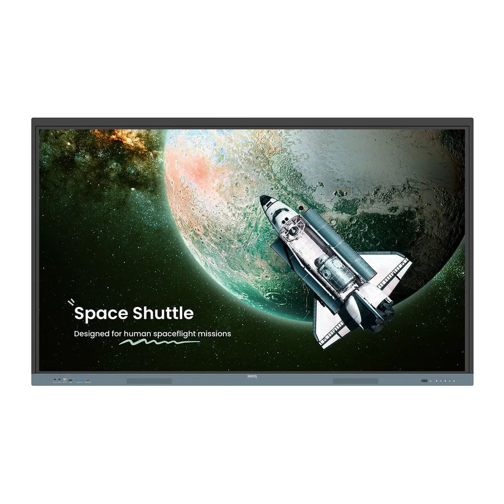 BenQ RE6504 65″ 4K Ultra HD Android Touch Interactive Panel 450cd/m² Schwarz/Grau