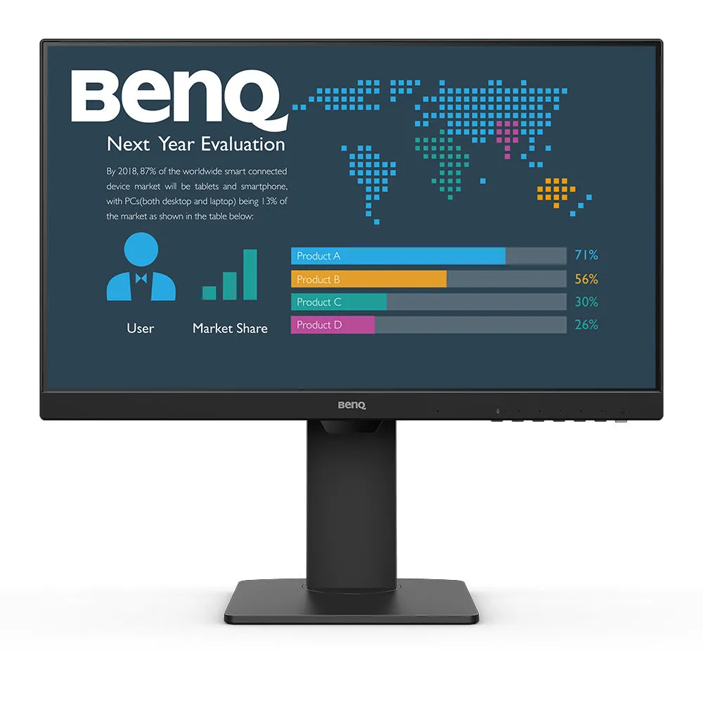 BenQ BL2486TC | 9h.lmmlb.qbe | LED-Monitor - 60.5 cm (23.8")