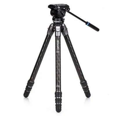 Stativ Benro TTOR34CLVS4PRO Carbon 4 kg 163,5 cm professionelle Videokopf