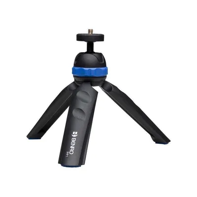 Stativ Benro PP1 Mini PocketPod Tischstativ 1,5 kg Kugelkopf Schwarz Blau