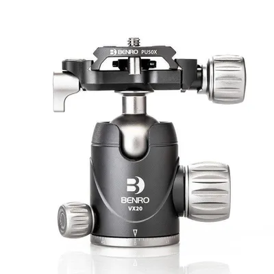 Stativkopf Benro VX20 Kugelkopf mit Doppel-Panoramafunktion 30 mm PU50N