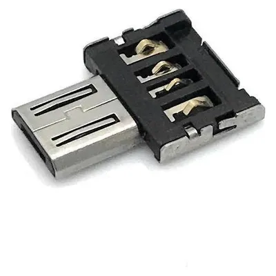 Berrybase Super Tiny USB 2.0 Hi-Speed OTG Adapter A-Buchse - (USB-A, Micro USB)