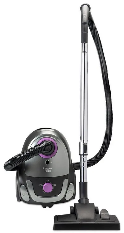 bestron Bodenstaubsauger ABG450, 750 W, mit Beutel, mit elektronischer Saugkraftregulierung & Teleskoprohr