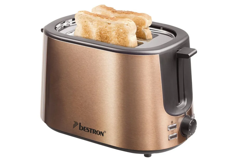 bestron Toaster ATS1000CO, 1000 W, 7 justierbare Einstellungen – 1000 W