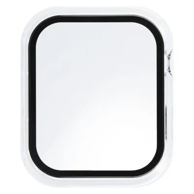 Bestsuit Gehäuse mit Hybridglas für die Apple Watch Series 7/8/9 – 45 mm – transparent