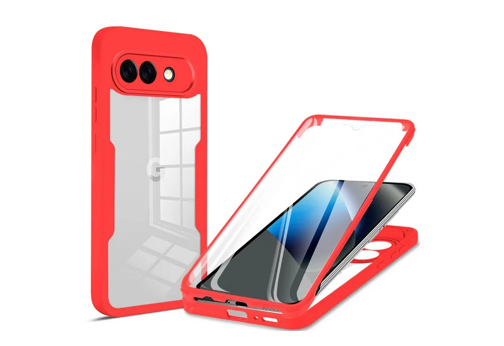 betterfon Handyhülle 360 Grad Schutzhülle für Google Pixel 10a - Full Body Case, Vollschutz Case mit integriertem Displayschutz und klarer Sicht