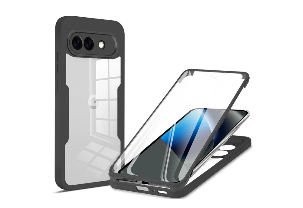 betterfon Handyhülle 360 Grad Schutzhülle für Google Pixel 10a - Full Body Case, Vollschutz Case mit integriertem Displayschutz und klarer Sicht