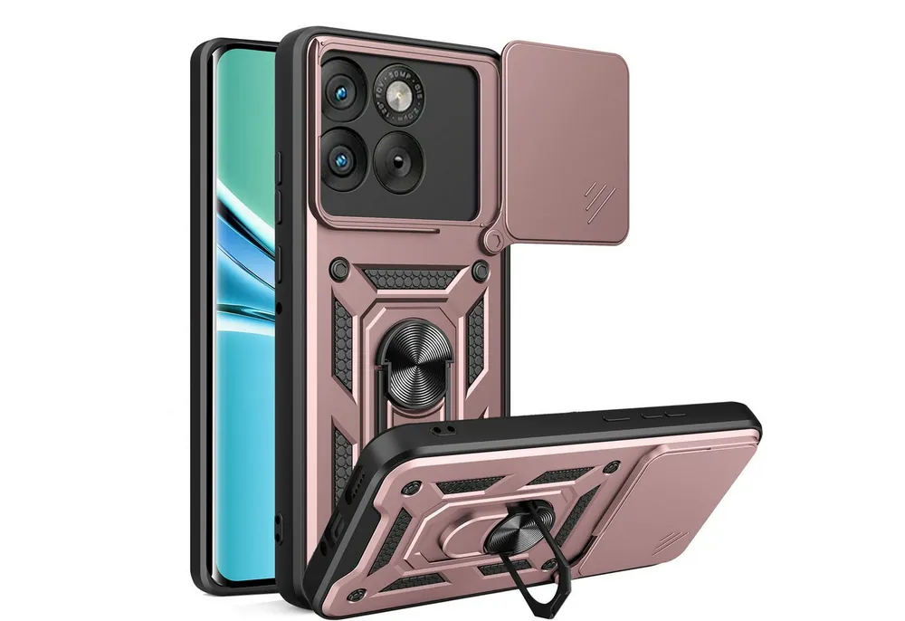 betterfon Handyhülle für Motorola - Outdoor Case mit Kameraschutz & Ring, Outdoorhülle mit Ringhalter Smartstand Kameraschutz und Silikonkern