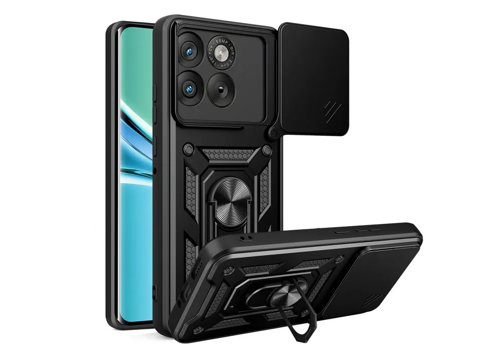 betterfon Handyhülle für Motorola - Outdoor Case mit Kameraschutz & Ring, Outdoorhülle mit Ringhalter Smartstand Kameraschutz und Silikonkern