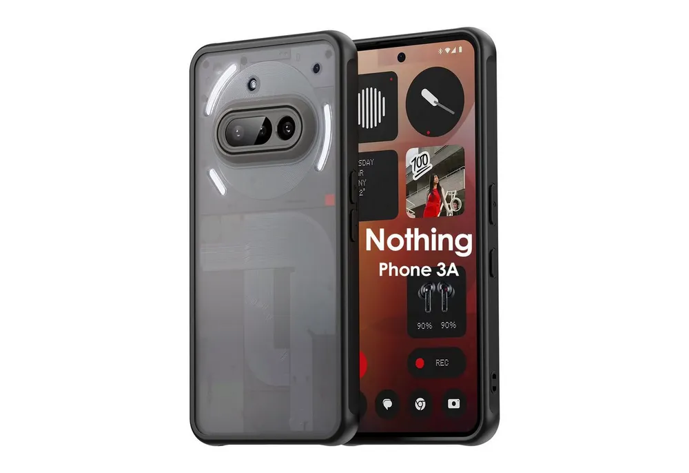 betterfon Handyhülle für Nothing Phone Modelle Hülle Matt Stoßfest Schutzhülle Back cover, Stoßdämpfendes TPU schützt vor Stürzen und Kratzern