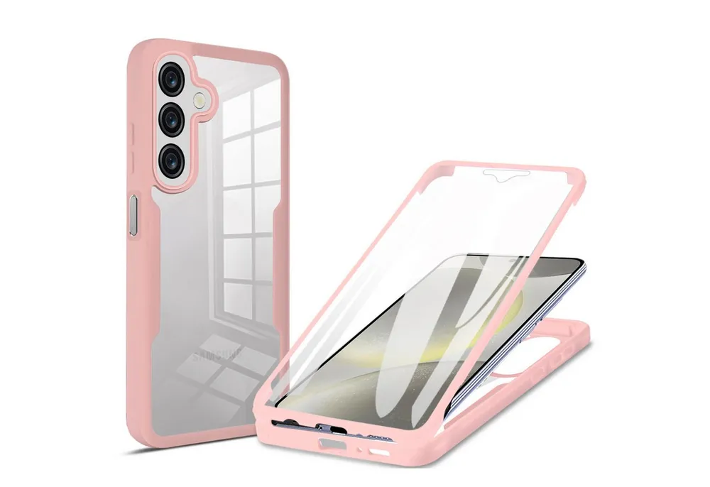 betterfon Handyhülle für Samsung A16 2-teiliges 360° TPU Schutzcase, 2-teiliges 360 Grad Case mit Rundumschutz und Displayschutz