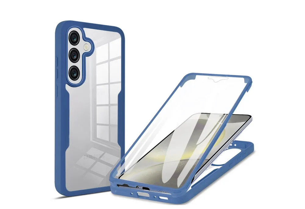 betterfon Handyhülle für Samsung A36 / A56 2-teiliges 360° TPU Schutzcase, Rundumschutz mit integrierter Displayabdeckung und klarer Sicht