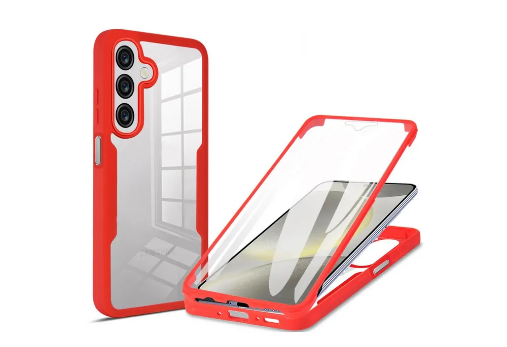 betterfon Handyhülle für Samsung Galaxy A26 2-teiliges 360° TPU Schutzcase, Rundumschutz mit integrierter Displayabdeckung und klarer Sicht
