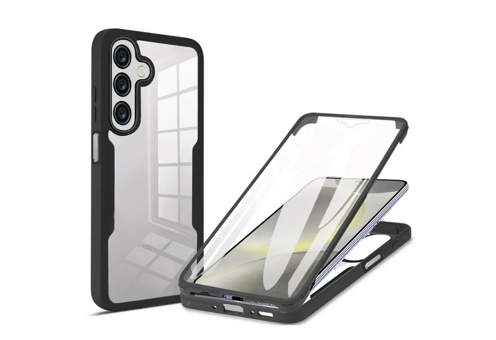 betterfon Handyhülle für Samsung Galaxy A26 2-teiliges 360° TPU Schutzcase, Rundumschutz mit integrierter Displayabdeckung und klarer Sicht