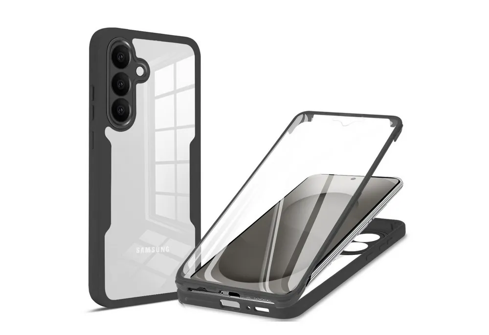 betterfon Handyhülle für Samsung Galaxy S26 2-teiliges 360° TPU Schutzcase mit Dispayfolie, Vollschutz Case mit integriertem Displayschutz und klarer Sicht