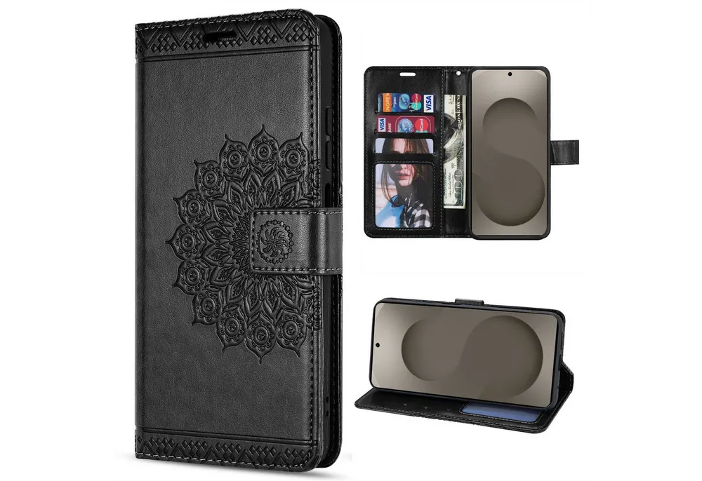betterfon Handyhülle für Samsung Galaxy S26 Hülle Wallet Case Kartenfächern, Hergestellt aus PU-Leder & weichem TPU
