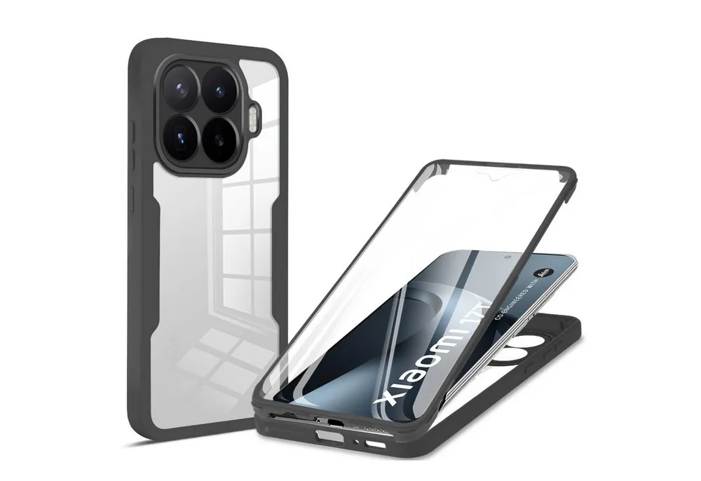 betterfon Handyhülle für Xiaomi 17T - 360° Hülle mit Integriertem Displayschutz, Vollschutz Case mit integriertem Displayschutz und klarer Sicht