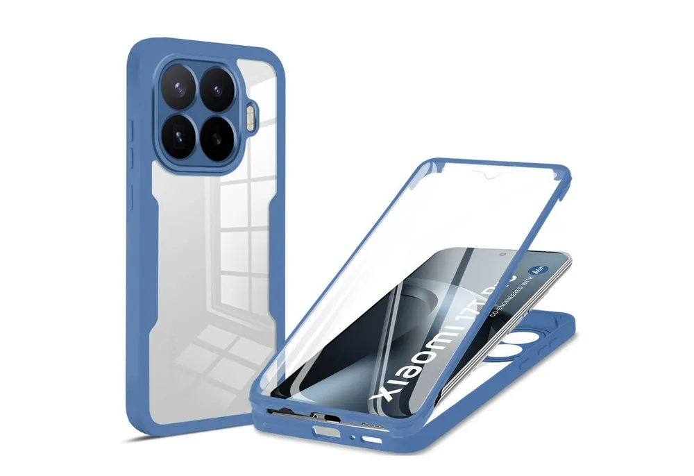 betterfon Handyhülle für Xiaomi 17T Pro - 360° Hülle mit Integriertem Displayschutz, Vollschutz Case mit integriertem Displayschutz und klarer Sicht