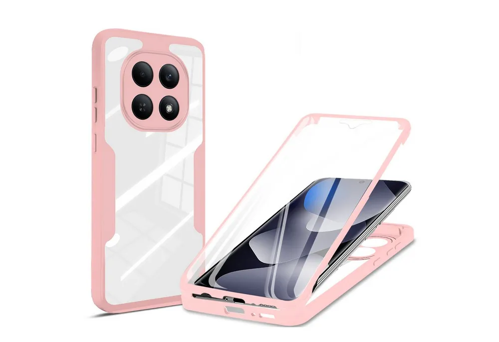 betterfon Handyhülle für Xiaomi Redmi Note 15 5G / Poco M8 5G, 360° Hülle mit Dispayfolie, Vollschutz Case mit integriertem Displayschutz und klarer Sicht