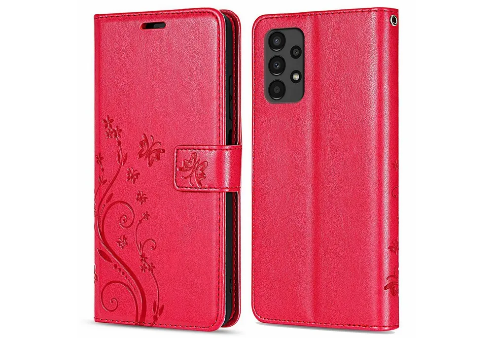 betterfon Handyhülle Handytasche für Samsung Galaxy A13 4G Klapphülle, Bookstyle-Hülle: Magnetverschluss 3 Kartenfächer & Standfunktion