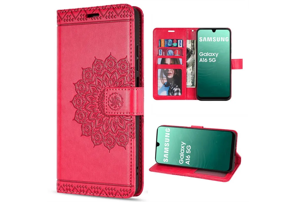 betterfon Handyhülle Handytasche für Samsung Galaxy A16 Klapphülle, Wallet Case mit Kartenfächern Magnetverschluss und weicher Innenhülle