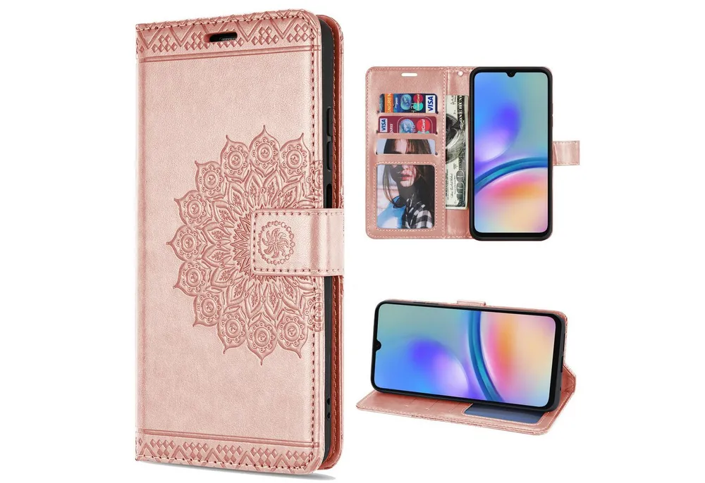 betterfon Handyhülle Handytasche für Samsung Galaxy A05s Klapphülle, Wallet Case mit Kartenfächern Magnetverschluss und weicher Innenhülle