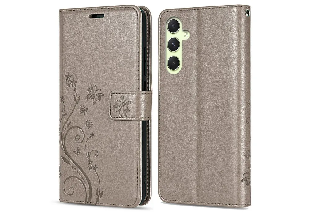 betterfon Handyhülle Handytasche für Samsung Galaxy A54 5G Klapphülle, Bookstyle-Hülle: Magnetverschluss 3 Kartenfächer & Standfunktion