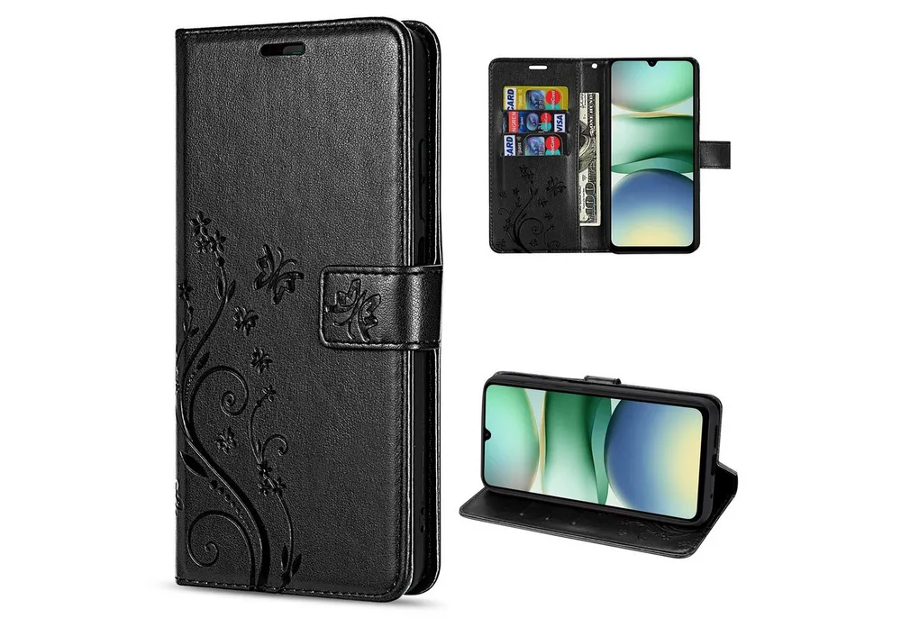 betterfon Handyhülle Handytasche für Xiaomi Redmi A5 Handyhülle Klapphülle, Bookstyle-Hülle: Magnetverschluss 3 Kartenfächer & Standfunktion