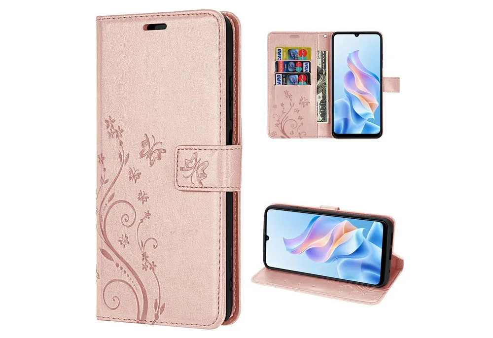 betterfon Handyhülle Handytasche für ZTE Blade A76 5G Klapphülle mit Kartenfächern, Bookstyle-Hülle mit Magnetverschluss, Smartstand & Kunstleder