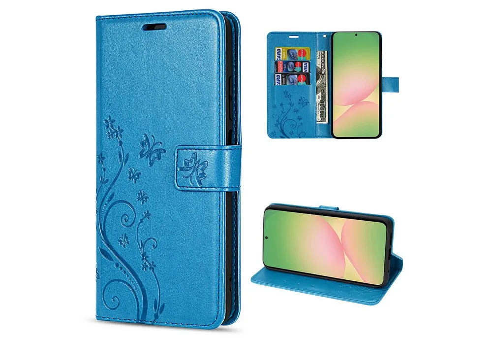 betterfon Handyhülle Handytasche für Samsung Galaxy A56 Handyhülle Klapphülle, Bookstyle-Hülle: Magnetverschluss 3 Kartenfächer & Standfunktion